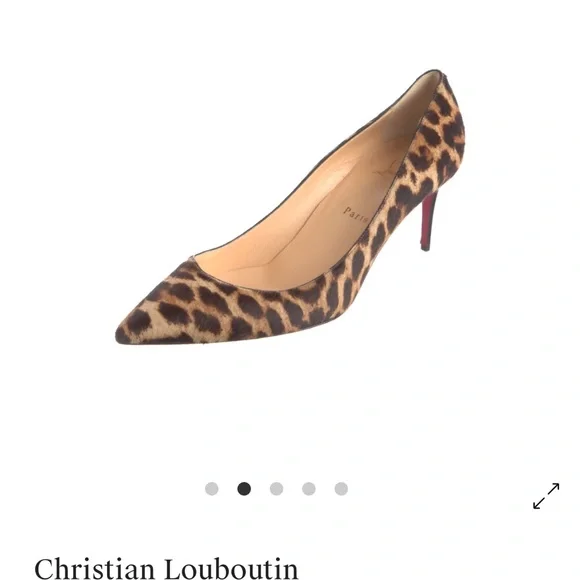 Christian Louboutin Leopard Women's Shoes - Picture 2 of 8